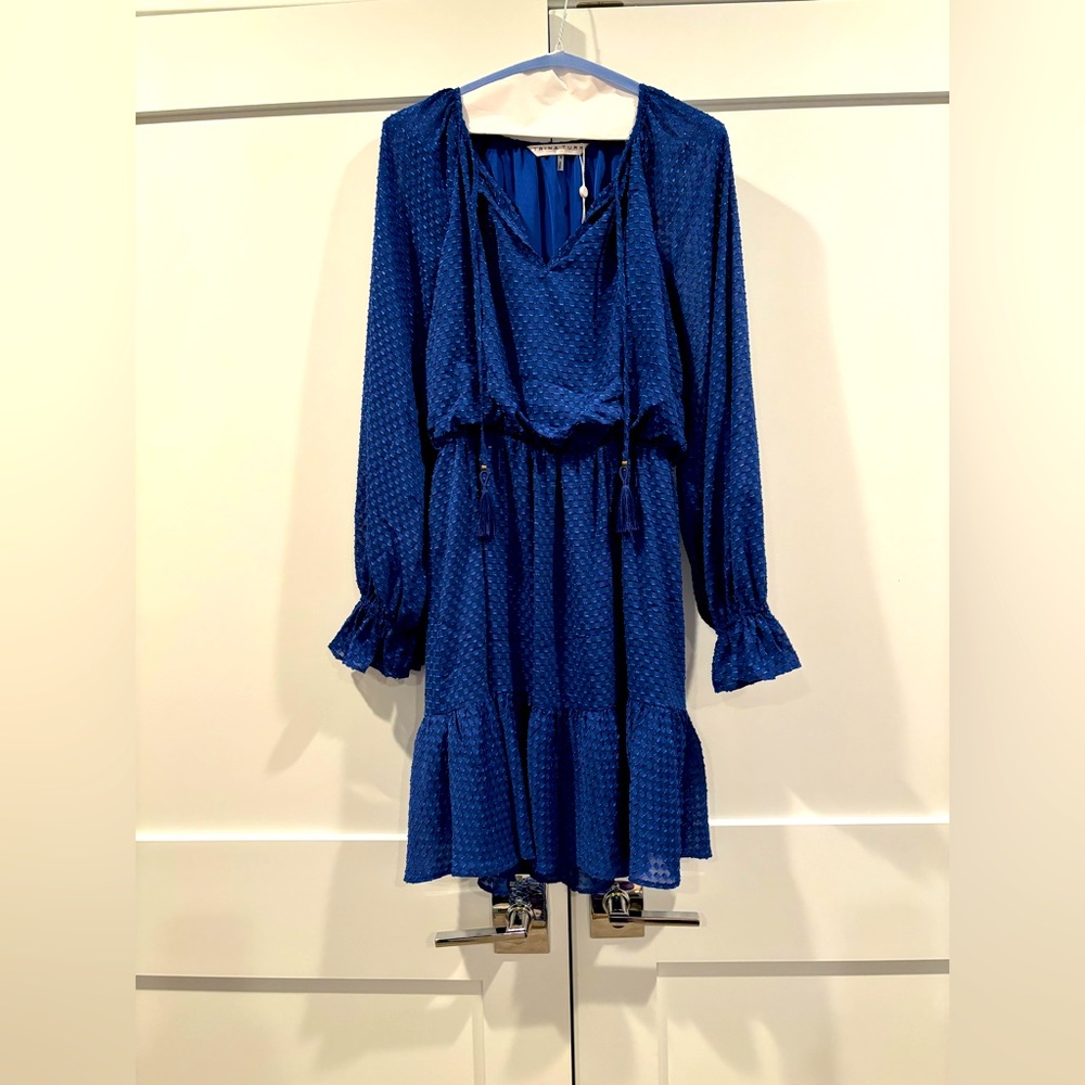 Trina Turk blue dress.  Size S.  Like new.